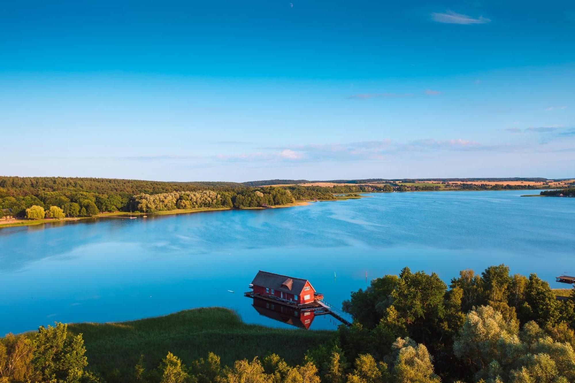 Güstrow Strandhaus Am Inselsee מראה חיצוני תמונה